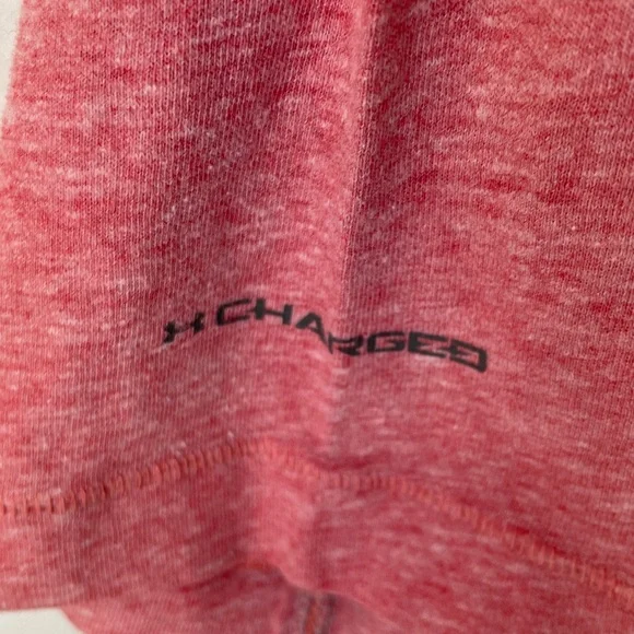 Under Armour Women's  XL Pink and Gray Long Sleeve  Baseball Tee Shirt - Picture 4 of 6